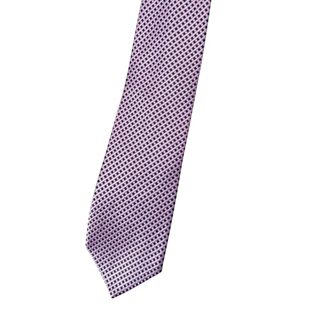 Brooks Brothers 346 Mens‎ Tie Pink Blue Checkered Silk Classic